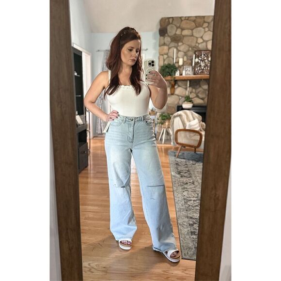 Francesca’s Almost Famous NWT Jeans - Picture 2 of 13